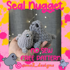 Seal Nugget No-Sew Crochet Free Pattern Guide