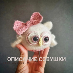 Сложная схема вязания совушки крючком для начинающих
