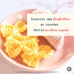 Tutoriel des farfalles au crochet facile et ultra rapide