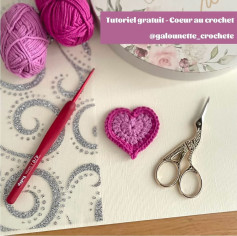 Tutoriel gratuit pour créer un cœur au crochet facilement