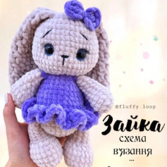 Зайка схема вязання: детальний опис для рукодільниць