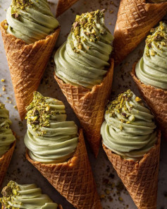 A Luxe Italian Treat in Every Crunchy Cone