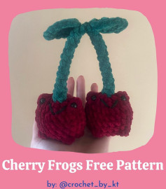 Adorable Cherry Frog Crochet Pattern for Beginners