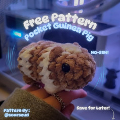 Adorable No-Sew Crochet Guinea Pig Pattern for Beginners