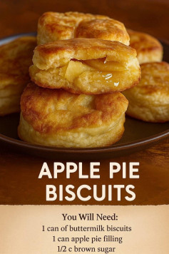 🍏 Apple Pie Biscuits