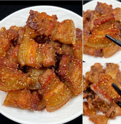 Ba Chỉ Giòn Rụm Mê Mẩn Vị Mè Rang