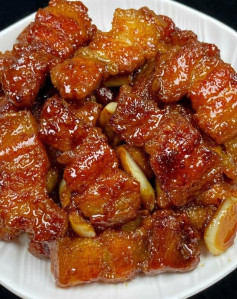 Ba Chỉ Sốt Xì Dầu Mặn Ngọt, Thơm Lừng Bắt Cơm