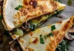 Baked Spinach Mushroom Quesadillas INGREDIENTS