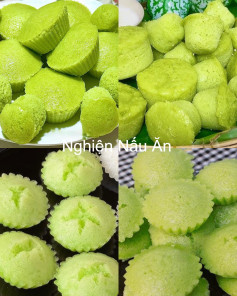 Bánh Bò Lá Dứa Thơm Ngon, Mềm Mại Từ Nước Cốt Dừa