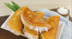 Bánh Bò Nướng Dừa Xốp Mềm Hương Vị Quê