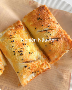 Bánh Chuối Bơ Đậu Phộng Giòn Rụm Mè Đen Thơm Ngon