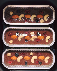 Bánh chuối cacao nướng thơm ngon, ngọt ngào, bổ dưỡng với hạt dinh dưỡng