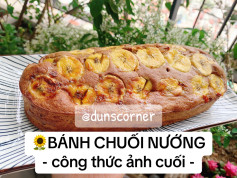🌻Bánh chuối nướng cực đơn giản