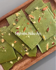 Bánh Hạnh Nhân Trà Xanh Giòn Rụm Thơm Lừng