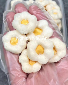 Bánh Hoa Trứng Xốp Mềm Thơm Ngọt Bằng Nồi Chiên Không Dầu
