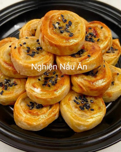 Bánh Kẹp Chuối Nướng Giòn Mè Đen