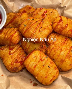 Bánh Khoai Tây Chiên Giòn Rụm Sốt Đặc Biệt