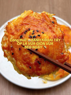🥞BÁNH KHOAI TÂY ỐP LA VỪA GIÒN VỪA B.ÉO NGẬY 🥔