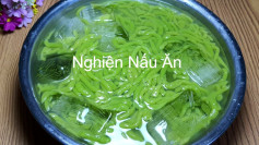 Bánh Lọt Lá Dứa Mát Lạnh Đậu Xanh Béo Ngậy