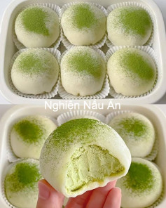 Bánh Mochi Matcha Kem Lạnh Ngọt Ngào