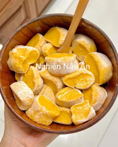 Bánh Nếp Bí Đỏ Dẻo Thơm Ngọt Ngào