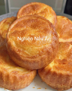 Bánh Nếp Bơ Sữa Giòn Rụm Nướng Bằng Nồi Chiên Không Dầu