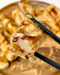 Bánh Nếp Đường Nâu Dẻo Thơm Ngọt Lịm