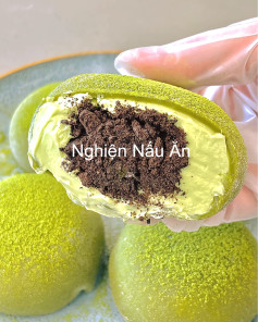 Bánh Nếp Trà Xanh Phô Mai Oreo Dẻo Ngon
