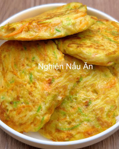 Bánh Rau Củ Vàng Giòn Thơm Ngon Tự Nhiên