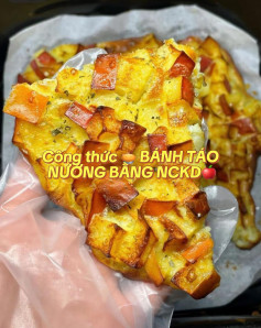 🥧 BÁNH TÁO NƯỚNG BẰNG NỒI CHIÊN KHÔNG DẦU 🍎