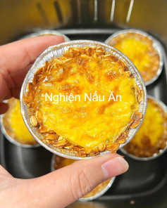 Bánh Tart Yến Mạch Chuối Trứng Thơm Ngon