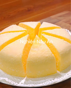 Bánh Trứng Sữa Mềm Mịn Phủ Cơm Dừa Thơm Ngon