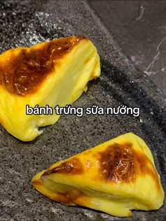 bánh trứng sữa nướng