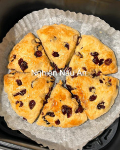 Bánh Yến Mạch Nam Việt Quất Giòn Tan Không Dầu