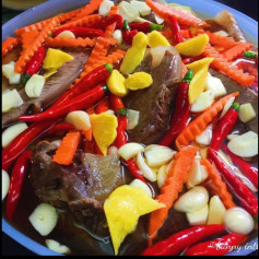 Bắp Bò Ngâm Mắm Thơm Lừng Vị Thảo Mộc