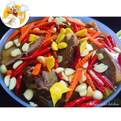 Bắp Bò Ngâm Mắm Thơm Ngon Đậm Đà Vị Quê