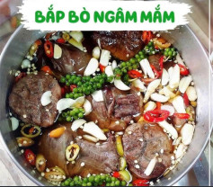 Bắp Bò Ngâm Mắm Thơm Ngon Đậm Đà