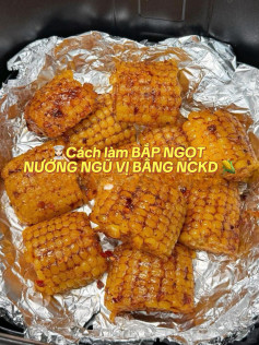 BẮP NGỌT NƯỚNG NGŨ VỊ BẰNG NỒI CHIÊN KHÔNG DẦU 🌽