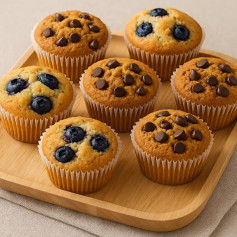 Basic Muffin Recipe (12 muffins)
