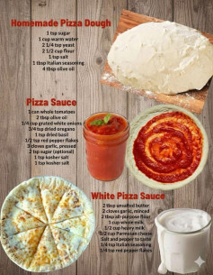 Best Homemade Pizza Dough and Pizza Sauces