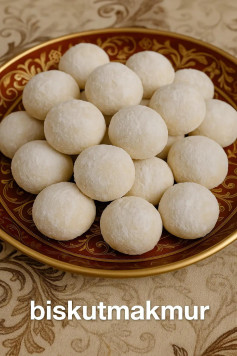 Biskut Makmur Recipe (about 40 pcs)