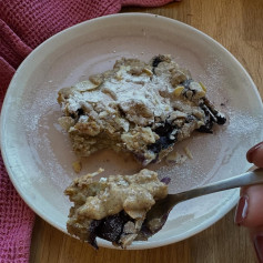 Blueberry Bliss: Niềm vui với lớp vỏ hạnh nhân