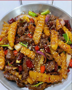 🥘 Bò xào khoai tây cay Tứ Xuyên 🥔🌶️
