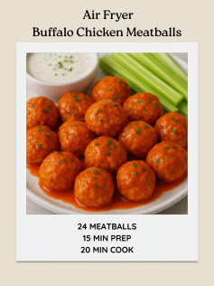 Buffalo Chicken Meatballs