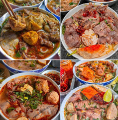 Bún Bò Huế Đậm Đà Vị Thịt Đậm Chất Huế