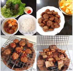 Bún Chả Hà Nội Thơm Lừng Vị Thịt Nướng Mật Ong