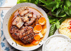 Bún Chả Thịt Nướng Ngũ Vị Thơm Lừng