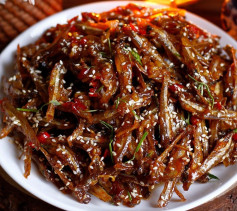 Cá Cơm Rim Tỏi Ớt Thơm Ngon Đậm Đà