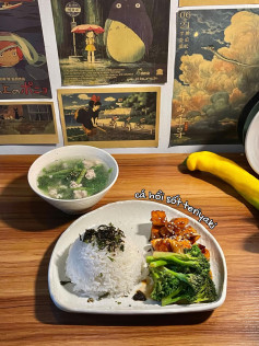 cá hồi sốt teriyaki về nhà ăn cơm 🐷