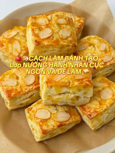 🍎🥯CÁCH LÀM BÁNH TÁO NƯỚNG HẠNH NHÂN CỰC NGON VÀ DỄ LÀM 🥪